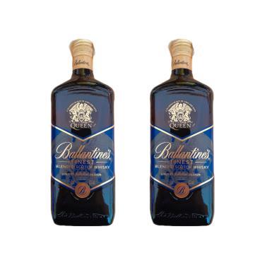 Imagem de Kit Whisky Ballantine's Finest Queen 750ml Ed. Limitada 2uni