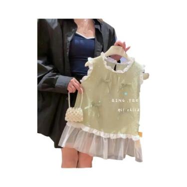 Imagem de Vestido De Algodão Nuvem Para Meninas, Vestido De Princesa Etéreo, Ves