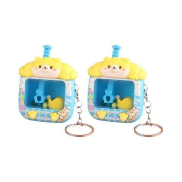 Imagem de Chaveiro Em Formato De Máquina De Garra Infantil, Pingente De Bolsa, B
