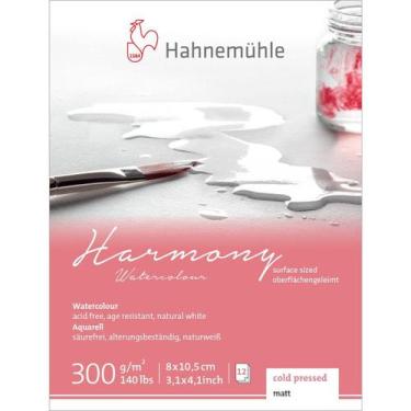 Imagem de Bloco Hahnemuhle Watercolour Harmony 300 g/m² TF 12 Fls 8 x 10,5 cm