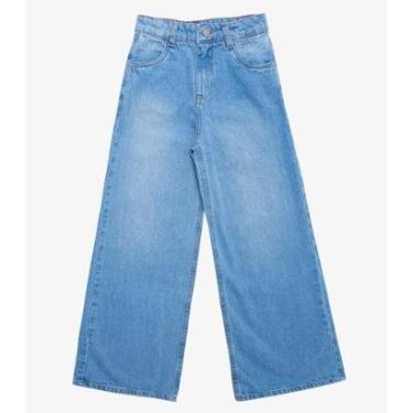 Imagem de Calça Pantalona Infantil Trick Nick Azul-Feminino