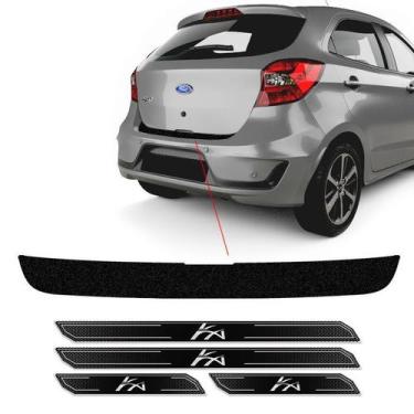 Imagem de Kit Soleira Do Porta-Malas Ka Hatch 19 + Soleira Protetora - SPORTINOX