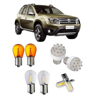 Imagem de Lâmpadas Led Traseira Duster 2012 13 14 2015 Seta Ré Freio - AUTOVEX