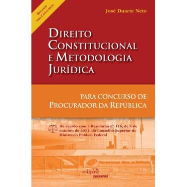 Imagem de Livro - Direito constitucional e metodologia juridica: Para concurso d