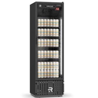 Imagem de Visa Cooler Cervejeira Porta de Vidro 400 Litros Ar forçado VCCE-400PD
