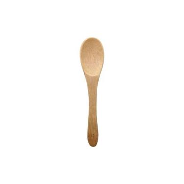 Imagem de Conjunto De 6 Mini Colheres De Bambu Natural - Oikos