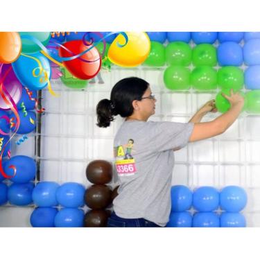 Imagem de Tela mágica,painel de balões + medidor de balão 120 unidades