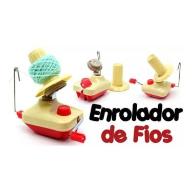 Imagem de Enrolador De Lã Enrolar Fios Linhas Trico Croche Re-02