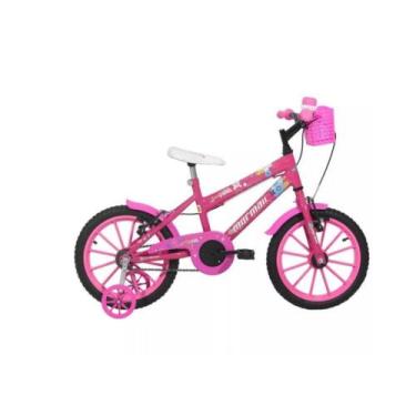 Imagem de Bicicleta Infantil Aro 16 Mormaii Sweet Girl Freio V Brake Com Cestinh