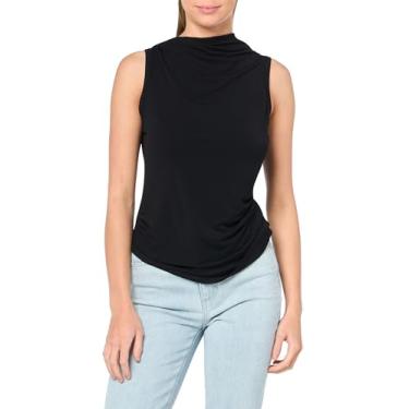 Imagem de Calvin Klein Camiseta sem mangas com gola redonda, Preto, G