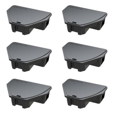 Imagem de Armadilha para Ratos Ratazanas Camundongos Porta Isca Mult Control Up 6 Unidades