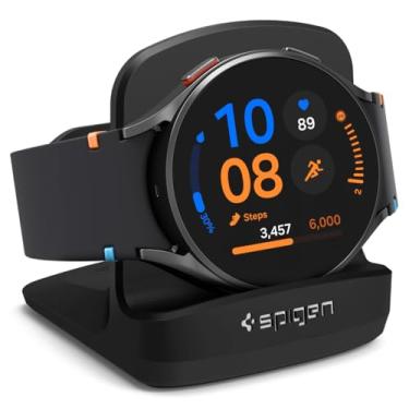 Imagem de Spigen S352 compatível com Galaxy Watch FE Stand/Galaxy Watch 4 Stand/Galaxy Watch 4 Classic Stand/Galaxy Watch 3 Stand/Galaxy Watch Active Suporte - Preto