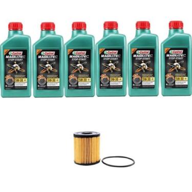 Imagem de Kit Troca De Óleo Land Rover Freelander 2 3.2 Castrol