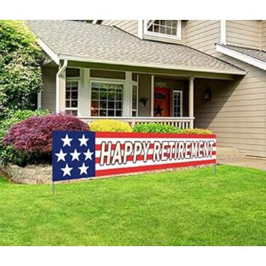 Imagem de Silvima Banner de festa de feliz aniversário #5, Patriotic Retirement