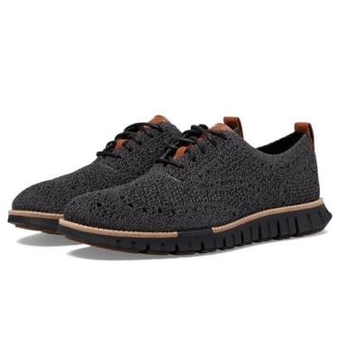 Imagem de Cole Haan ZEROGRAND Remastered Stitchlite Wingtip Oxford masculino, Ímã/preto, 47