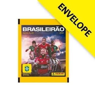 Imagem de Kit com 20 Envelopes Campeonato Brasileiro 2021 Figurinhas Panini, Kit