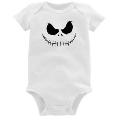Imagem de Body Bebê Scare Face - Foca na Moda, Branco, M