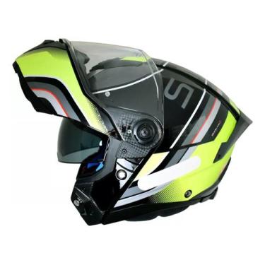 Imagem de Capacete Articulado MT Atom2 Bast Com Óculos Escamoteável - MT Helmets