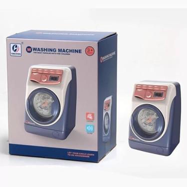 Imagem de Mini Eletrodomésticos Infantil Cozinha Realista Brinquedos (Maquina de lavar)