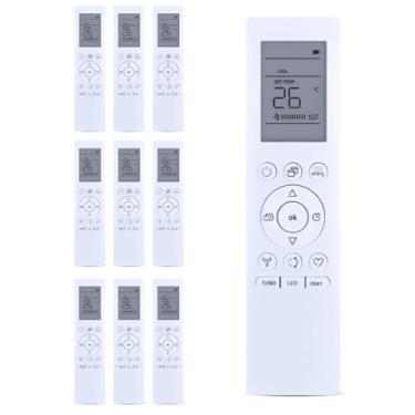 Imagem de Kit 10 Controle Remoto Compatível com Ar Condicionado Springer Comfee