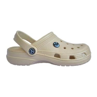 Imagem de Babuche Sandália Papete Yvate Original Leve Confortável Unissex 2008 (Bege, BR, Adulto, Numérico, 37)