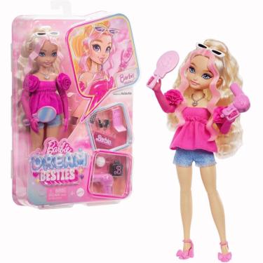 Imagem de Barbie Dream Besties Malibu Loira Com Acessórios Mattel
