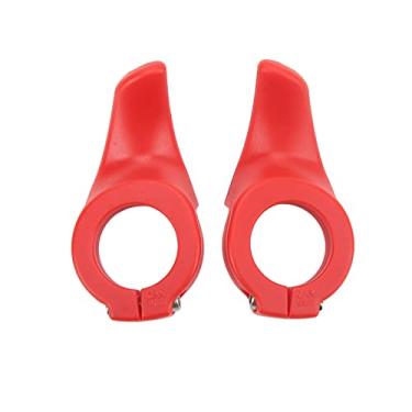 Imagem de Drfeify Confortável Descanso de Polegar do Guidão de Bicicleta, Barra de Bicicleta Anti-deslize para de Montanha, Guidão Auxiliar de de Montanha Fácil, 1 par (Vermelho)