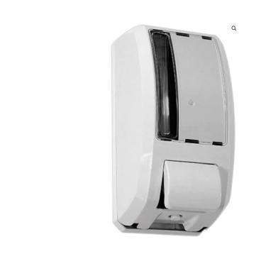 Imagem de Tamarozzi Dispenser Clássico para Papel Higiênico Rolão, 600-800m, Branco, Kit com 5 Unidades