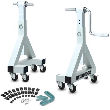 Imagem de HydroTools by Swimline Sistema de bobina solar de piscina de qualidade comercial com altura ajustável