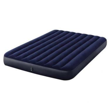 Imagem de Colchão Casal Inflável Intex Resistente Camping Viagem
