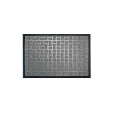 Imagem de Tapete Fenice Cinza Hidro 89X59 Cm Seca Pé Absorve Água
