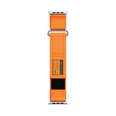 Imagem de Pulseira De Nylon Larga De 45mm 44mm 49mm Para Apple Watch Série 9 Se 