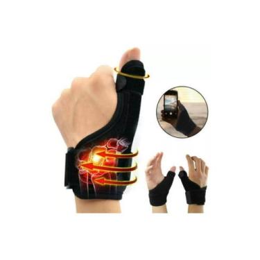 Imagem de Cinta de pulso com suporte de talas para imobilizador de dedos - Light