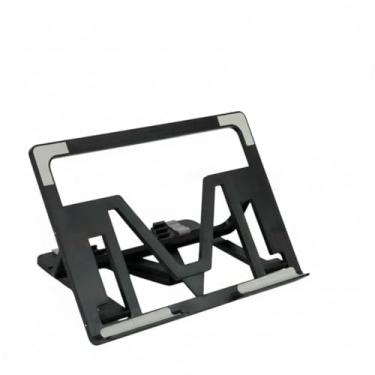 Imagem de Suporte Dobrável para Notebook e Tablet Portátil Ajustável Antiderrapante Leve e Resistente Base Ergonômica para Mesa e Escritório