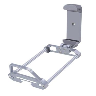 Imagem de Colaxi Protetor de transmissor de rádio, alça de transporte, controlador, moldura da tela e suporte para celular, Prata