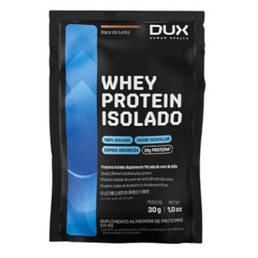 Imagem de Whey Protein Isolado Sabor Doce de Leite Sache de 30g-Dux Human Health-Dux Nutrition