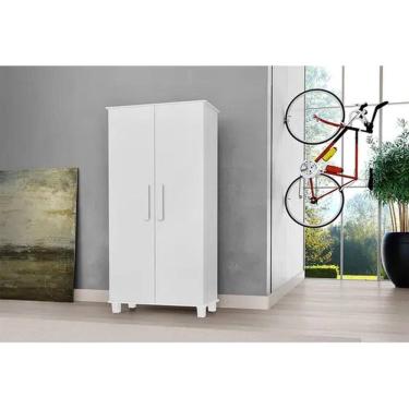 Imagem de Armário Organizador 2 Portas Berlim Branco - Luapa