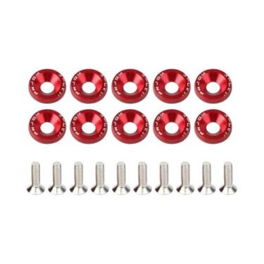 Imagem de Parafuso De Para-lama JDM Com Junta 10-50PCS M6 Acessórios Decorativos