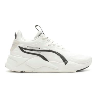 Imagem de PUMA Tênis masculino Rs-X Whispers com cadarço - preto, branco, Branco quente/preto PUMA, 41