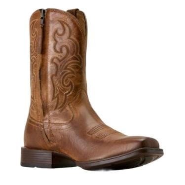 Imagem de ARIAT Bodie Bota masculina de bico quadrado, Mel caramelo, 11.5 X-Narrow