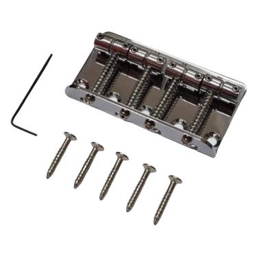 Imagem de Ponte Baixo Vintage 4 Cordas Cromada Ronsani