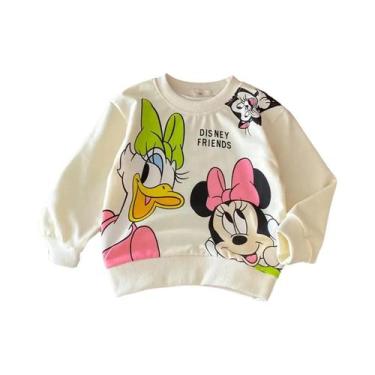 Imagem de Moletons Com Estampa De Desenho Animado Para Crianças, Gola Redonda, M