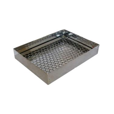 Imagem de Escorredor De Pastel Salgado E Fritura Em Aço Inox 52x80cm