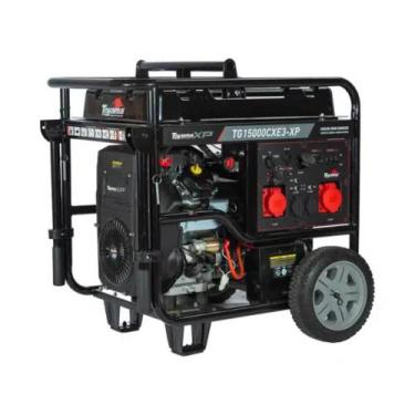 Imagem de Gerador à Gasolina 17,0 KW 380V Trifásico Partida Elétrica TG15000CXE3