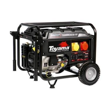 Imagem de Gerador Gasolina Toyama 8.0KVA Trif 220V 25L P.Elétrica