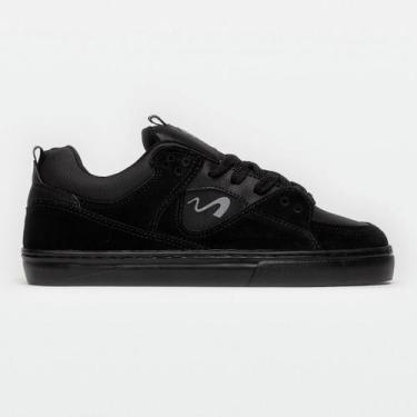 Imagem de Tênis Tesla Fusion Denis Silva All Black Reflect, Preto, 34