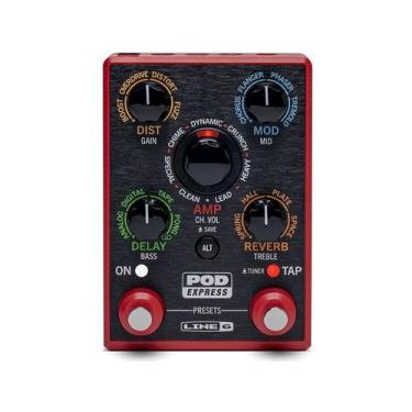 Imagem de Pedaleira Line 6 Pod Express Vermelho Guitarra - LINE6