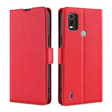 Imagem de For Nokia C21 Plus Ultra-thin Voltage Side Buckle Horizontal Flip Leather Phone Case