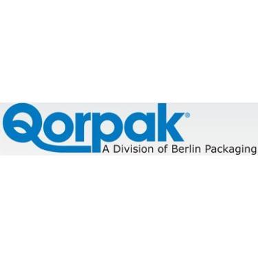 Imagem de Qorpak GLC-01582 Garrafa redonda de lado reto com tampa 43-400 PP e disco de PTFE, 28 g, transparente (pacote com 48)