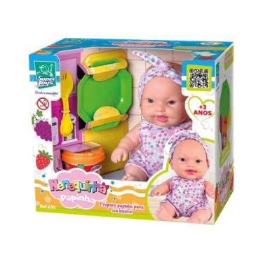 Imagem de Boneca Nenequinha Papinha com Massinha e Acessórios Super Toys - 630